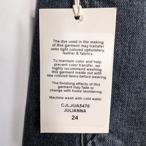 Joe's Jeans The Milla Jean High Rise Straight Ankle & Cropped Size 24 - Picture 6 of 8